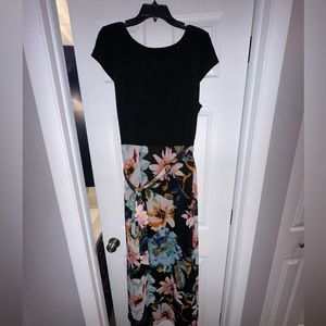 new with tags floor length dress
